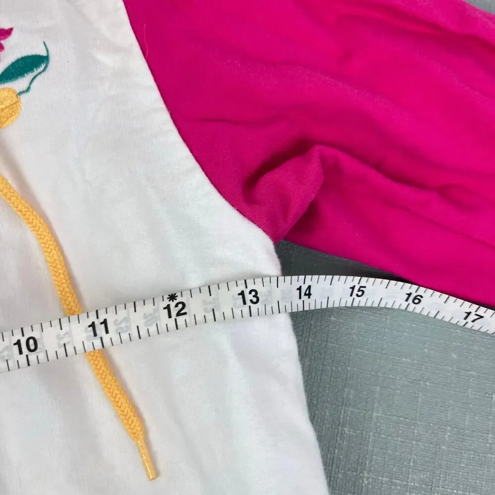 Vintage Gymboree Color Block Tulip Hoodie Sweatshirt 4-5